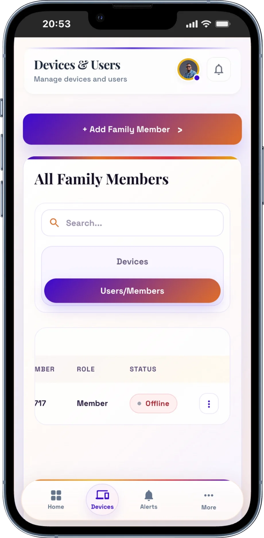 Add Devices & Users